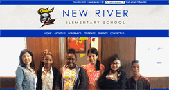 Desktop Screenshot of newriverelementary.org